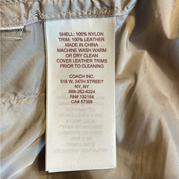 Coach Nylon Jacket - Picture 5 of 6